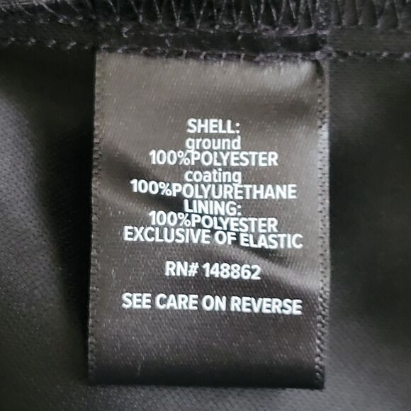 Torrid Women's Black Faux Vegan Leather Smocked Peplum Camisole Tank Plus Sz 2X - Picture 7 of 8